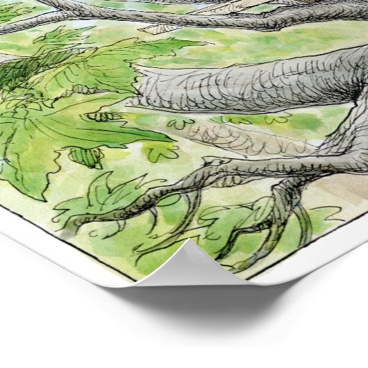 Spring Cleaning Hedegel Print (Hoek)