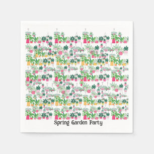 Spring Cocktail Napkins Servet