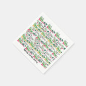 Spring Cocktail Napkins Servet (Hoek)