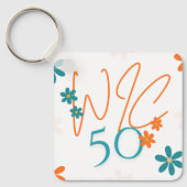 Spring Collectie Squared Sleutelhanger (Voorkant)