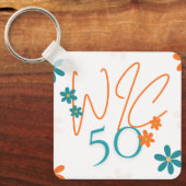 Spring Collectie Squared Sleutelhanger (Voorkant)