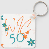 Spring Collectie Squared Sleutelhanger (Achterkant)