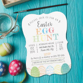 Spring Colors Easter Egg Hunt Kaart