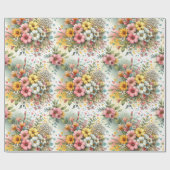Spring Confetti Garden Cadeaupapier (Vlak)