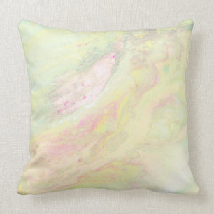 *~* Spring Cotton Abstracte marmer Iridescent Kussen