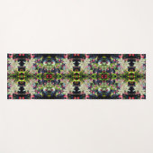 Spring Crabapple Blossoms Abstract Yogamat (Voorkant (horizontaal))