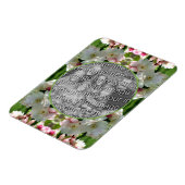 Spring Crabapple Blossoms Lijst Uw foto toevoegen Magneet (Linkerzijde)