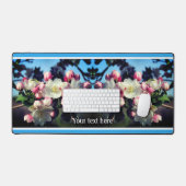 Spring Crabapple Flower Blossom Personalized Bureaumat (Keyboard & Muis)