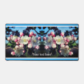 Spring Crabapple Flower Blossom Personalized Bureaumat (Voorkant)