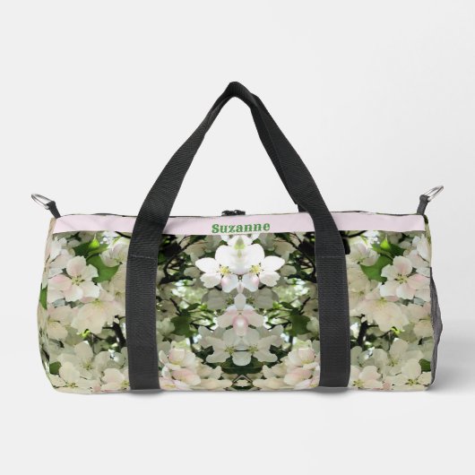 Spring Crabapple Flower Blossom Personalized Plunjezak (Voorkant)