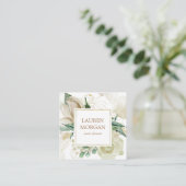 Spring Cream Garden Visitekaartje (Staand voorkant)