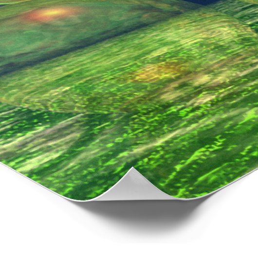 Spring creation - Green & Gold Renewal Poster (Hoek)