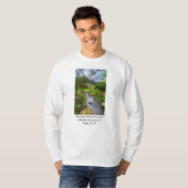Spring Creek Painterly Bible Verse T-shirt (Voorkant volledig)