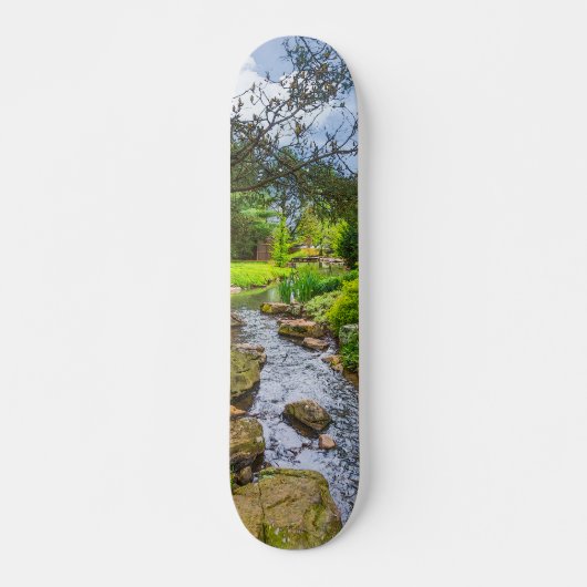 Spring Creek Painterly Persoonlijk Skateboard (Voorkant)
