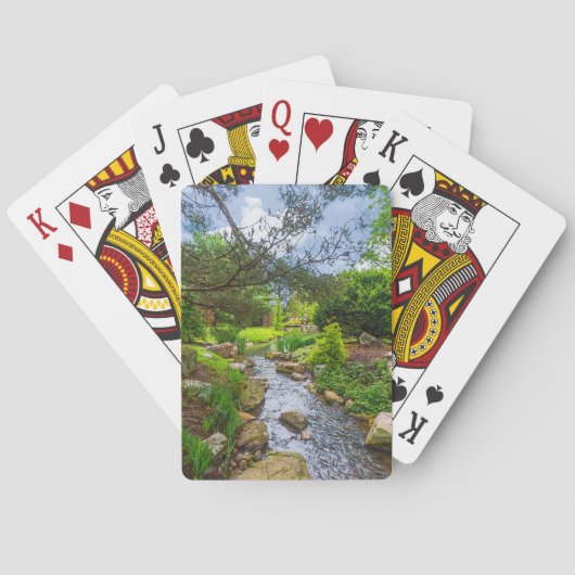 Spring Creek Schilderachtig Pokerkaarten (Achterkant)