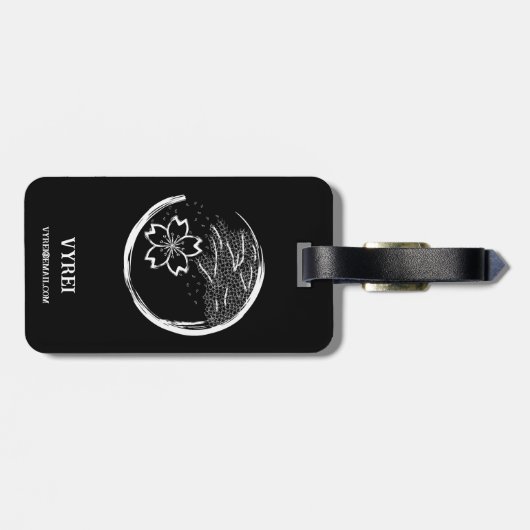 Spring Crest Bagagelabel (Achterkant horizontaal)