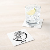 Spring Crest Kartonnen Onderzetters (Insitu)