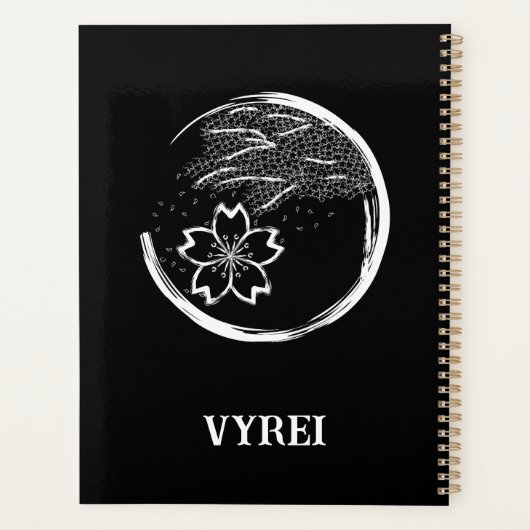 Spring Crest Planner (Achterkant)