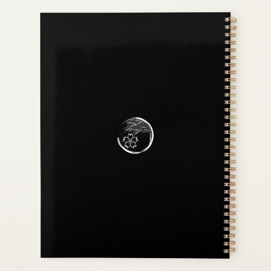 Spring Crest Planner (Achterkant)