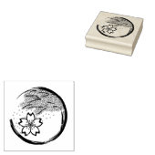 Spring Crest Rubberstempel (Gestempeld)