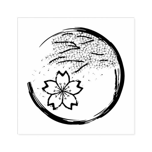 Spring Crest Rubberstempel (Afrduk)