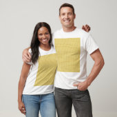 Spring Crochet: Gele Textielkunst. T-shirt (Unisex)