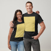 Spring Crochet: Gele Textielkunst. T-shirt (Unisex)