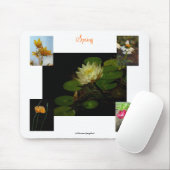 Spring Crocus Flowers Mousepad Muismat (Met muis)