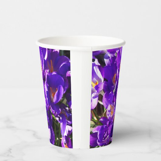 SPRING CROCUS PAPIEREN BEKERS (Rechts)