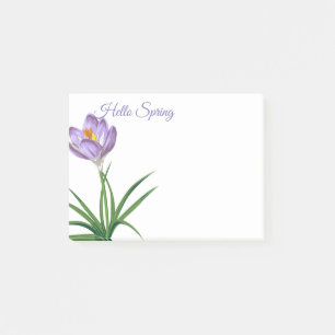 Spring Crocus Post-it-Notes Post-it® Notes