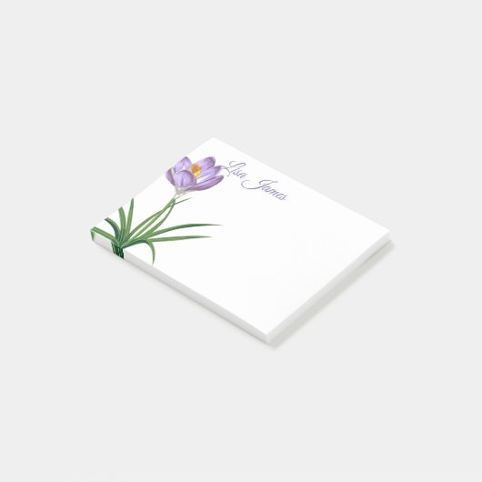 Spring Crocus Post-it-Notes Post-it® Notes (Schuin)