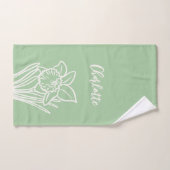 Spring Daffodil Bad Handdoek (Handdoek)