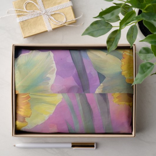 Spring Daffodil Bright Decoupage Papier (Geschenk)