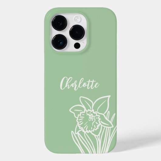 Spring Daffodil Case-Mate iPhone Case (Achterkant)