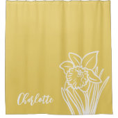 Spring Daffodil Douchegordijn (Voorkant)