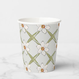 Spring Daffodil Flowers Baby shower Papieren Bekers