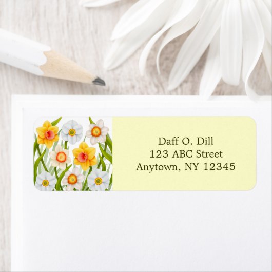 Spring Daffodil Garden  Etiket (Insitu)