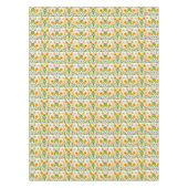 Spring Daffodil Garden Flowers Tablecloth Tafelkleed (Voorkant)