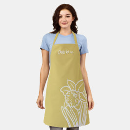 Spring Daffodil Schort