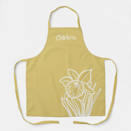 Spring Daffodil Schort