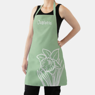 Spring Daffodil Schort