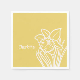 Spring Daffodil Servet