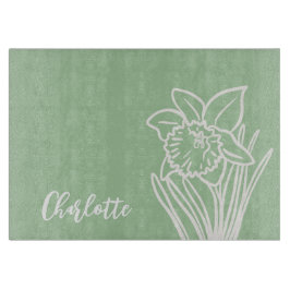 Spring Daffodil Snijplank