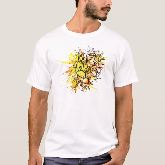 Spring Daffodil T-shirt (Voorkant)