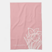 Spring Daffodil  Theedoek (Verticaal)