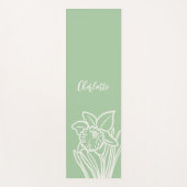 Spring Daffodil Yogamat (Voorkant)
