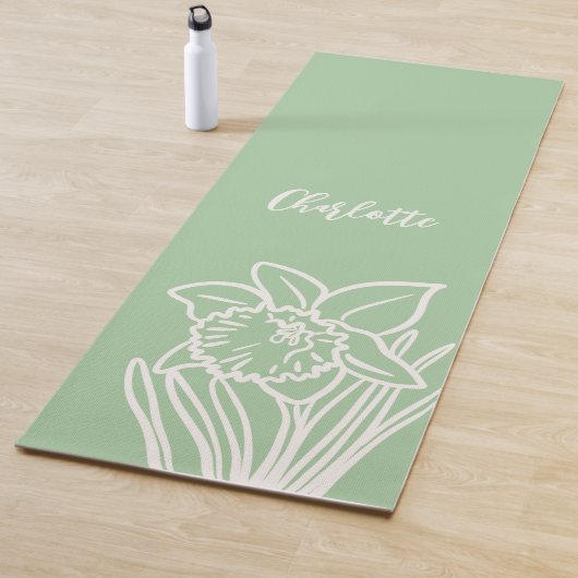 Spring Daffodil Yogamat (In situ)