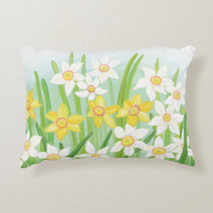 Spring Daffodils Accent Kussen