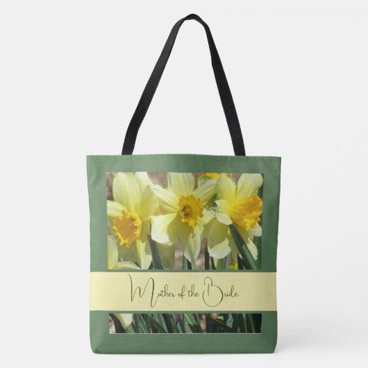 Spring Daffodils All Over Print Canvas tas (Voorkant)