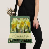 Spring Daffodils All Over Print Canvas tas (Dichtbij)